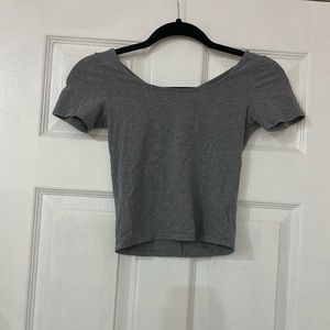 gray aeropostale short